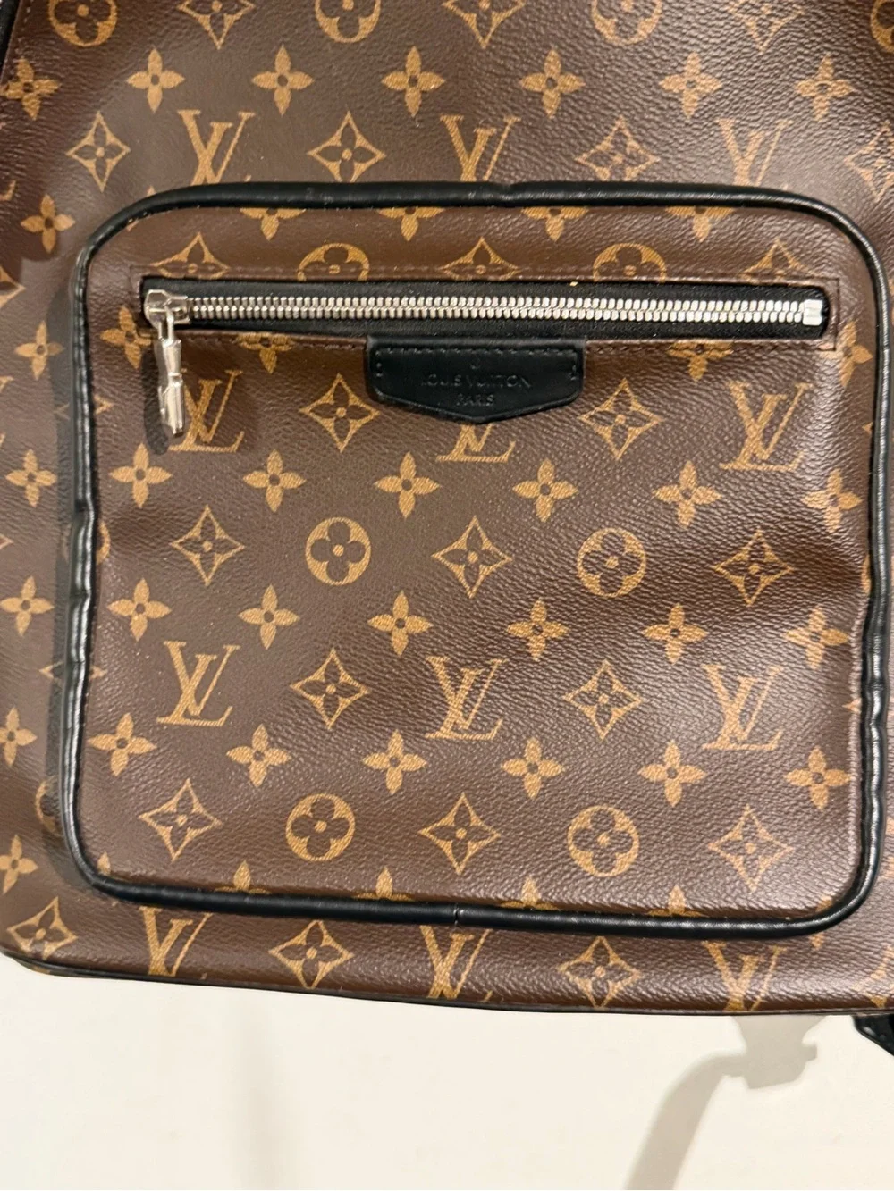 Louis Vuitton Josh Monogram Canvas Backpack in Brown/Tan